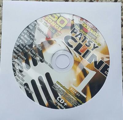 PATSY CLINE KARAOKE CDG COUNTRY CLASSICS CHARTBUSTER 5104-01 CRAZY,ALWAYS CD+G