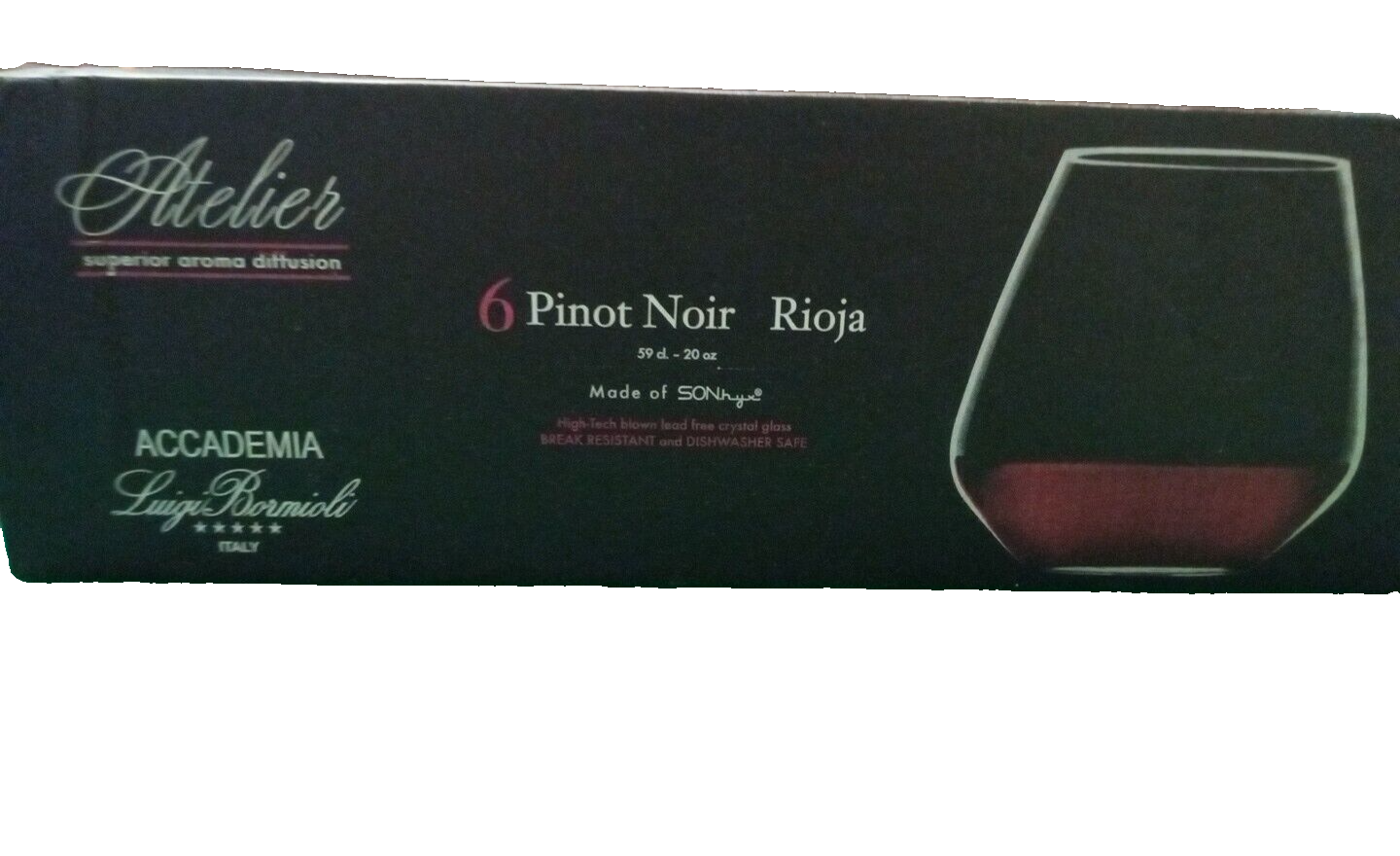 Luigi Bormioli Atelier SON.hyx Accademia 6 Pinot Noir Rioja