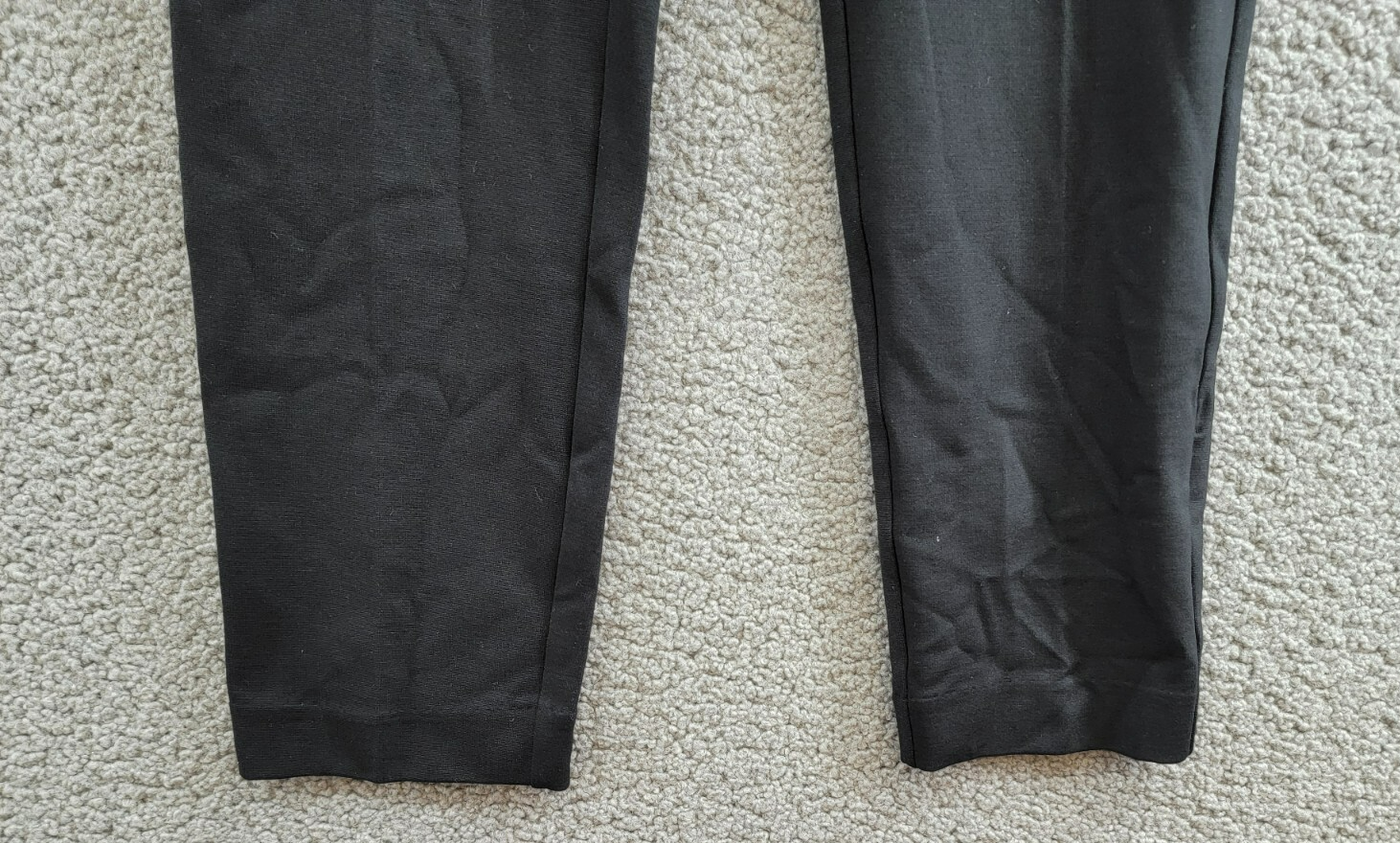 Lauren Ralph Lauren Ponte Straight Leg Ankle Pants Women's XS Black Zip Hook&Bar - Picture 4 of 18