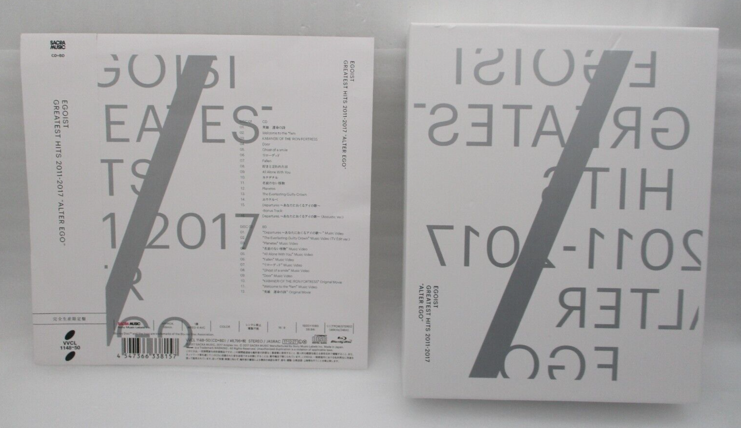 EGOIST HITS 2011-2017“ALTER EGO\