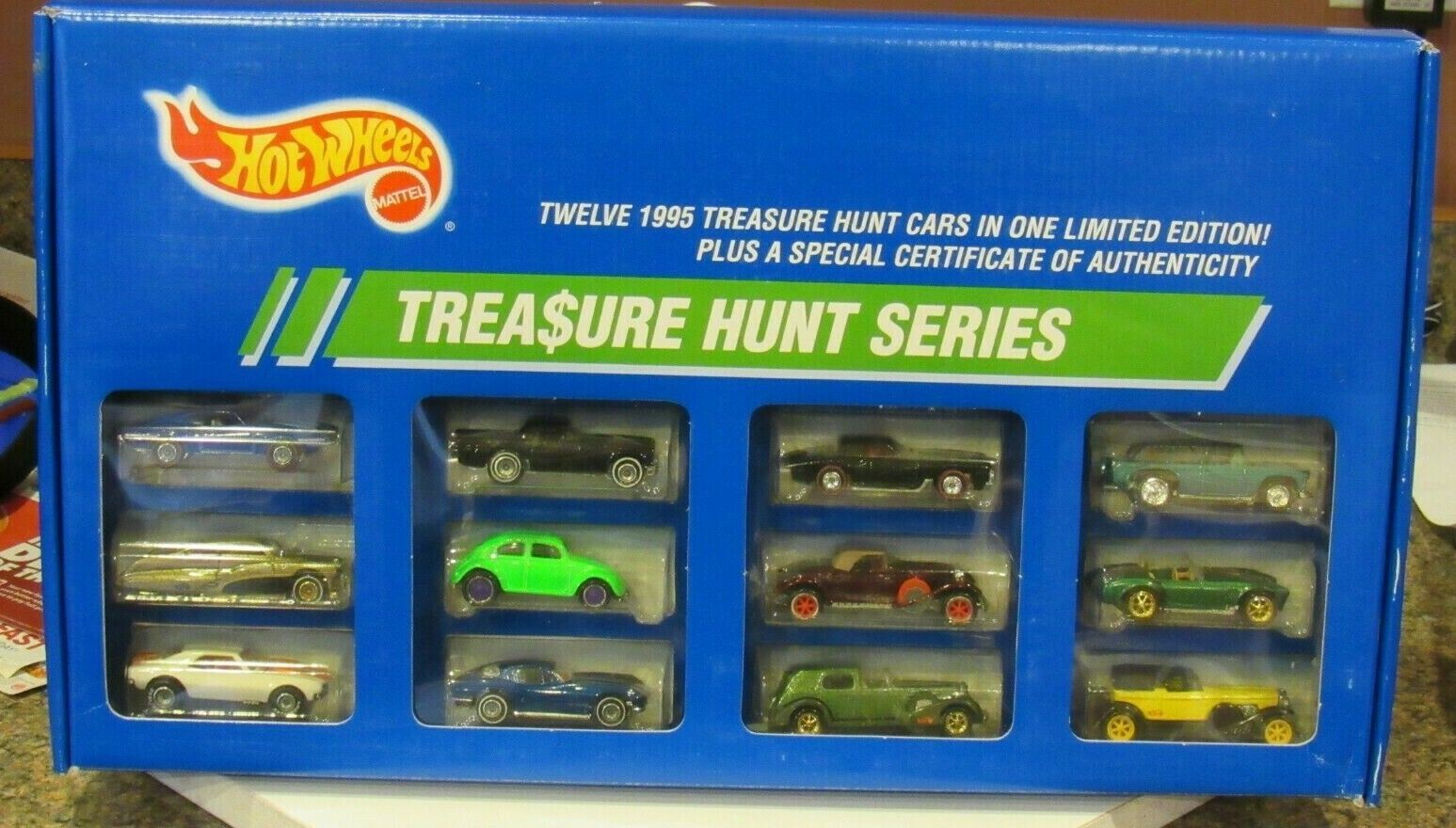 Hot Wheels 1995 Treasure Hunt J.C. Penney Set of 12 w/ '67 Hot Wheels 1995 Treasure Hunt J.C. Penney Set of 12 w/ '67