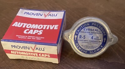 NOS STANT EVRSEAL R-5 RADIATOR CAP 1941-47 OLDS FORD MERCURY LINCOLN PONTIAC