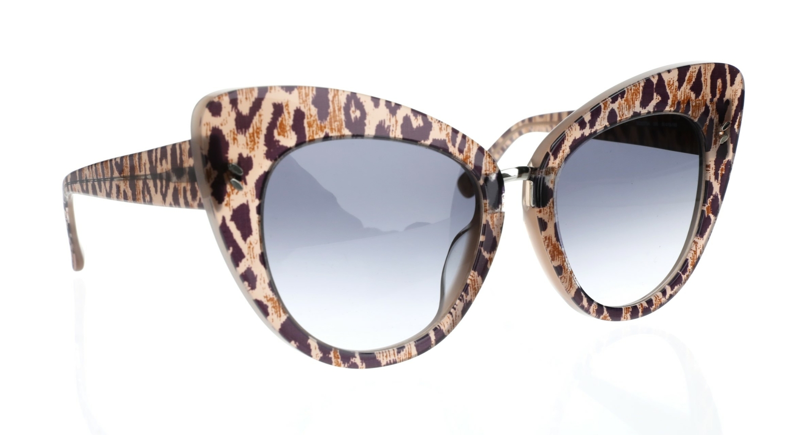 Stella McCartney Women\'s Brown Cat-Eye Sunglasses Women Khaki green Chunky Square Cat-Eye Sunglasses | Stella  main image 3