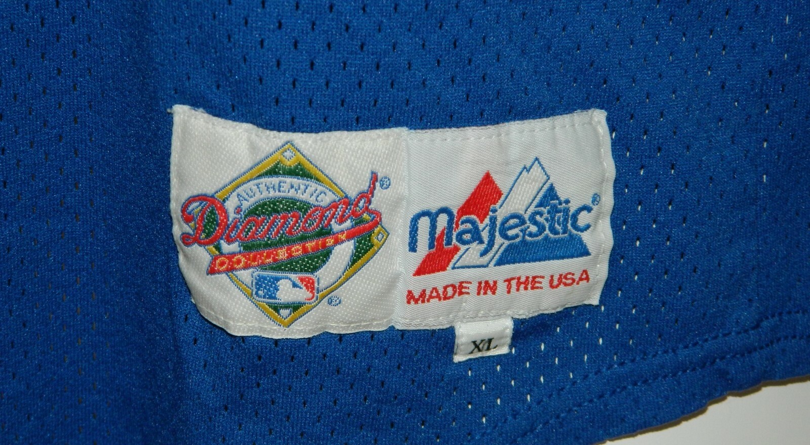 1998 Raul Chavez Game Worn Montreal Expos BP Jersey #12 - Majestic Size XL
