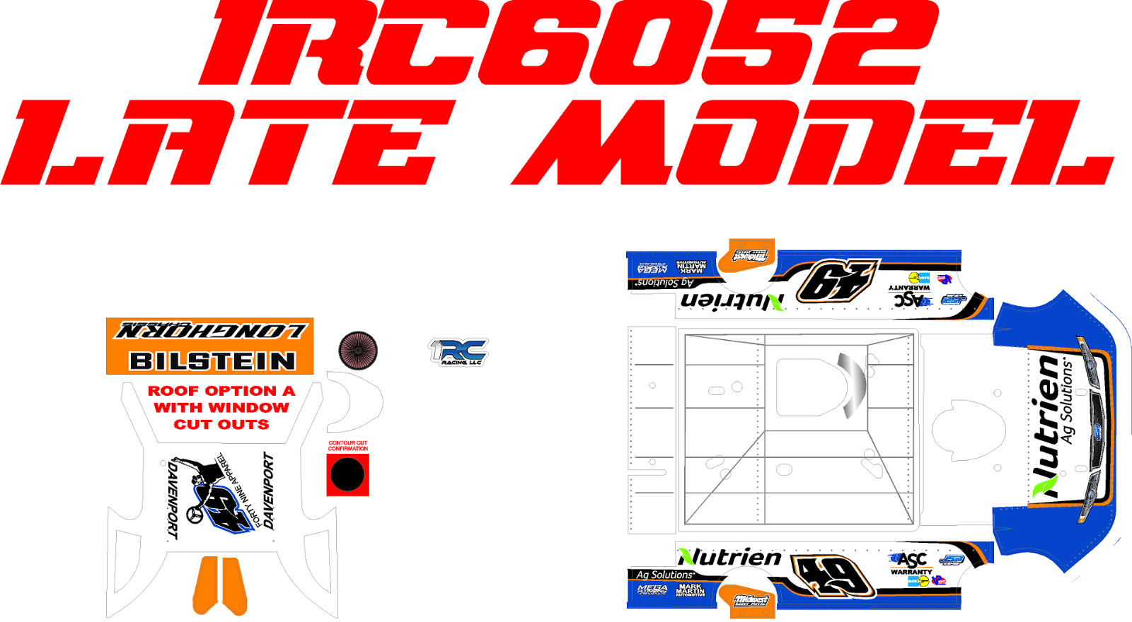 1RC LATE MODEL 1RC6052 WRAP JOHNATHAN DAVENPORT 2022 | eBay