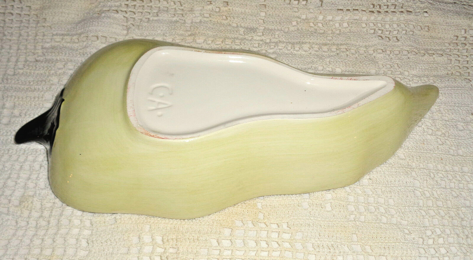 Red Hot Chili Pepper Ceramic Salsa Serving Dish So Cute