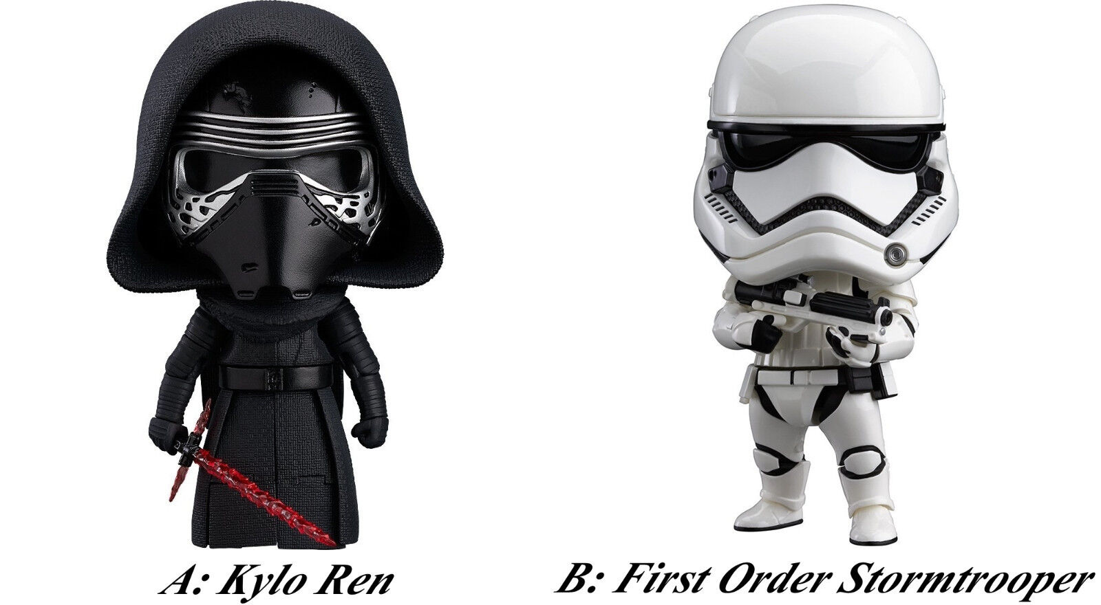 Nendoroid Star Wars Kylo Ren First Order Stormtrooper Nendoroid Star Wars Kylo Ren First Order Stormtrooper