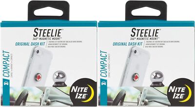 Nite Ize Steelie 360° Magnetic Mount Original Dash Kit (2-Pack)