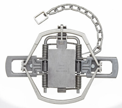 1 Duke 850 Pro Series Closed Jaw Coil Spring Trap 4 Coil Wolf Beaver Cougar