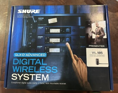 Shure GLXD14R/85  Microphone System For Presenters Bodypack Lovelier Microphone