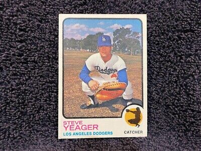 VINTAGE 1973 Topps #59 Steve Yeager RC, Los Angeles Dodgers, VERY NICE!
