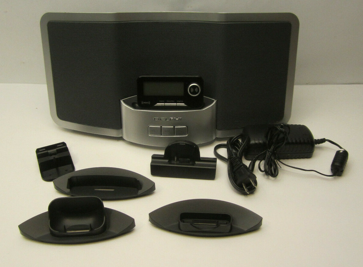 Delphi Premium Sound System Model SA10221 With XM Receiver And Additional Dock