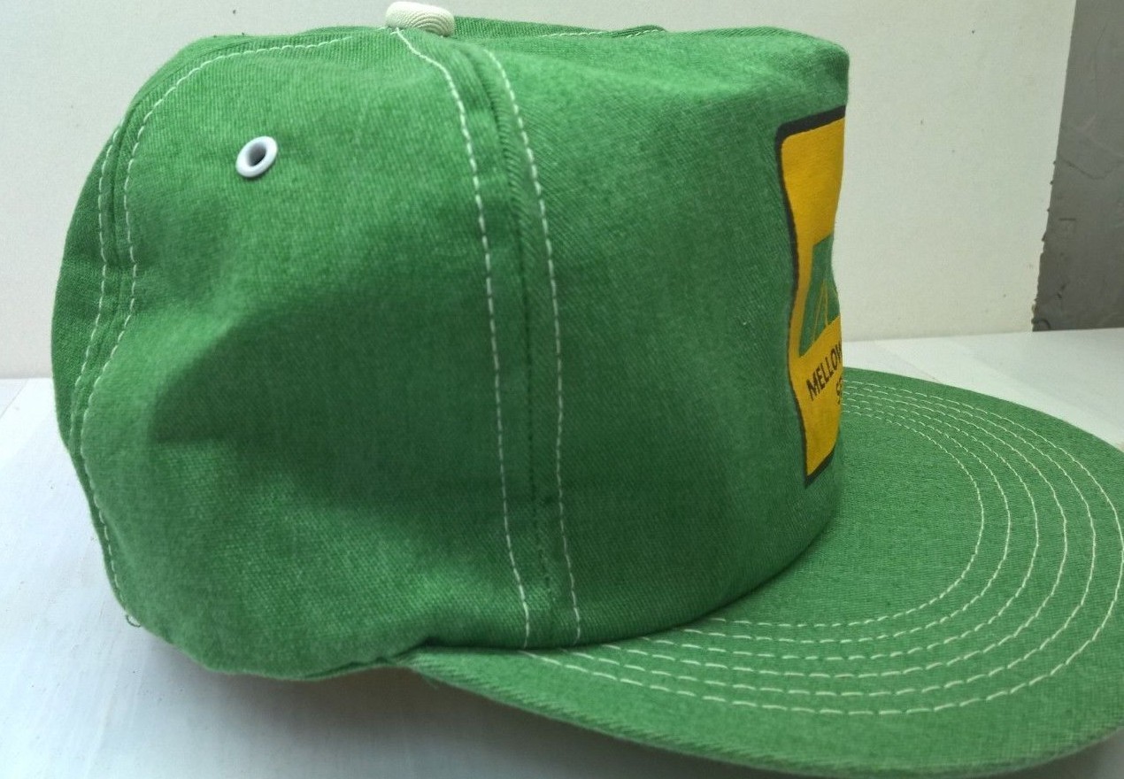 Mellow Dent Seed Hat Cap green snapback K Products Iowa