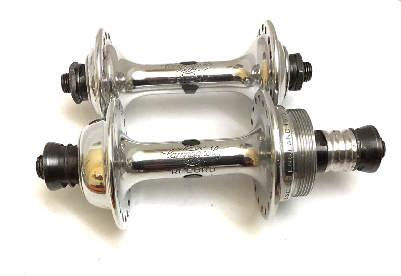 Vintage Campagnolo Record Low Flange Hub Set 36/32 Hole Vintage Campagnolo Record Low Flange Hub Set 36/32 Hole