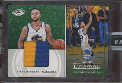 2017 Panini Eternal The Finals #PEF12 Stephen Curry 1/10 Patch Jersey