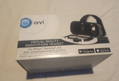 ONN Pink Virtual Reality VR Smartphone Headset for Apple iPhone or Samsung