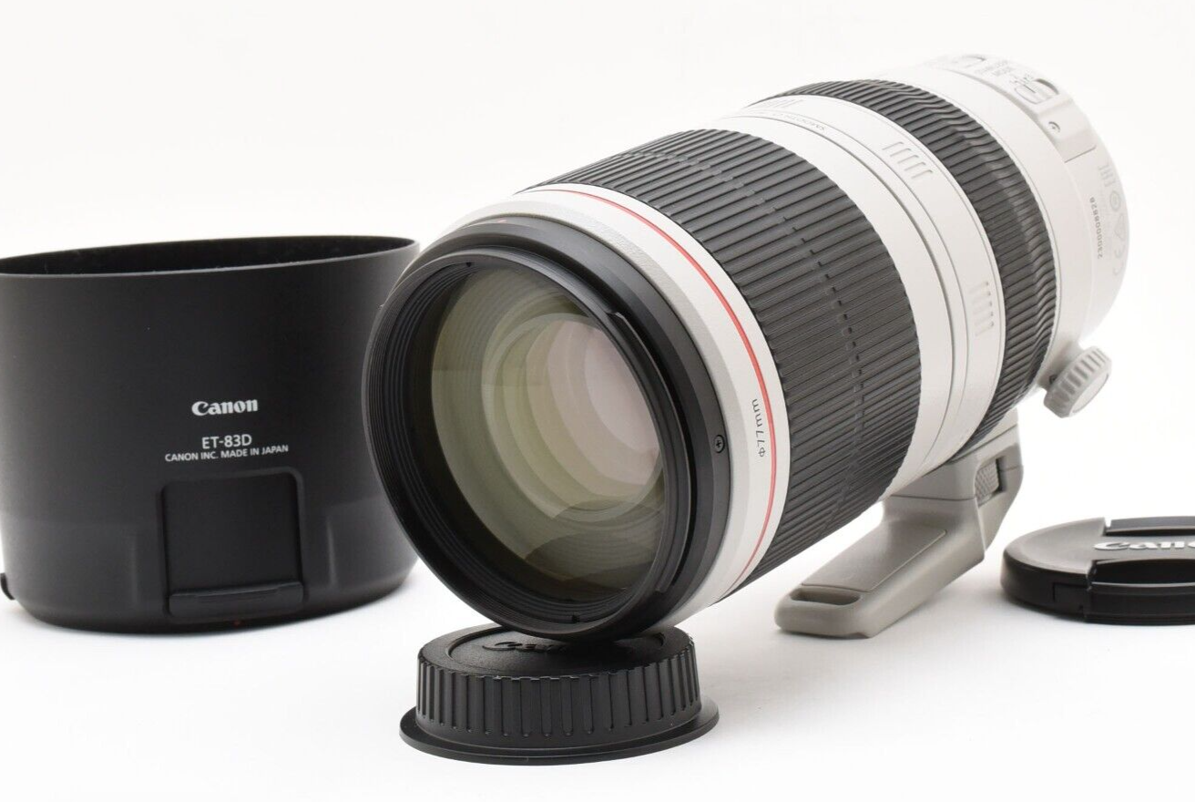Canon EF 100-400mm f/4.5-5.6 L IS II USM Lens [N Mint]w/Hood