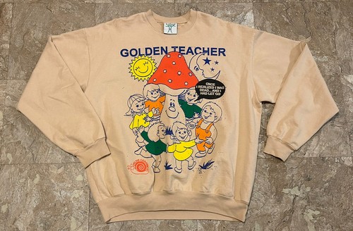 【送料&関税込】Golden  Graphic Printed Crewneck Sweats Suds Monkey Logo - Unisex Garment-Dyed Sweatshirt – Suds
