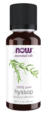 Масло иссопа Now Foods, 1 унция, жидкость
