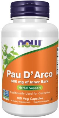 Now Foods Pau D Arco 500 мг 100 капсул