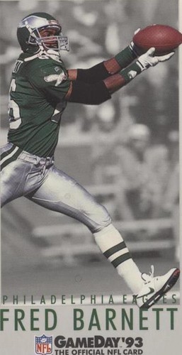 1993 Fleer GameDay Fred Barnett #290