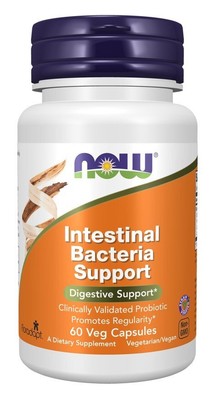 Кишечные бактерии Now Foods поддерживают 60% растительного белка