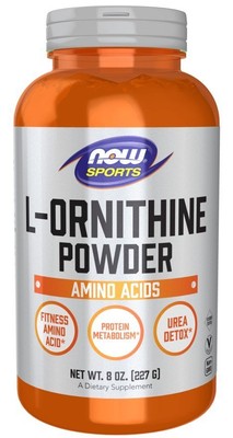 Now Foods Ornithine Powder 8 унций порошка
