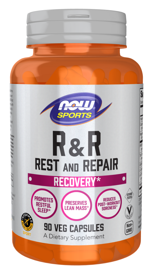 NOW Foods R & R Rest and Repair - 90 капсул с овощами, СРОК годности ДО 12/2024