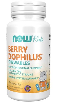 Now Foods BerryDophilus Kids Chewables 60 жевательных таблеток