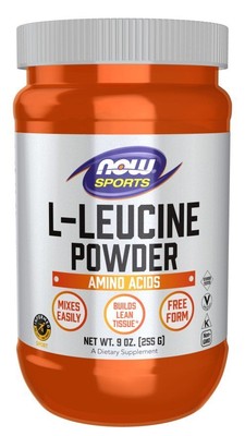 Порошок L-лейцина Now Foods, 9 унций
