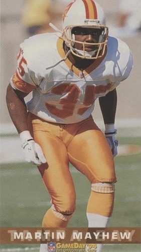 1994 Fleer GameDay Martin Mayhew #399