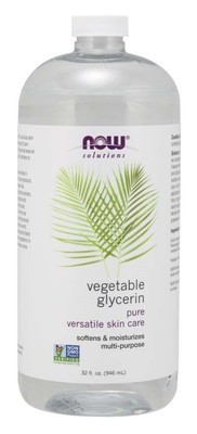 Now Foods Solutions Растительный глицерин, 32 жидких унции, жидкость