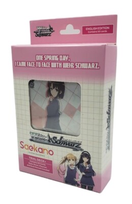Weiss Schwarz Saekano: How To Raise A Boring Girlfriend Trial Deck+ 50 Card Deck
