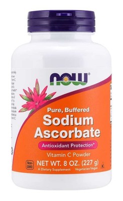 Порошок аскорбата натрия Now Foods 8 унций порошка