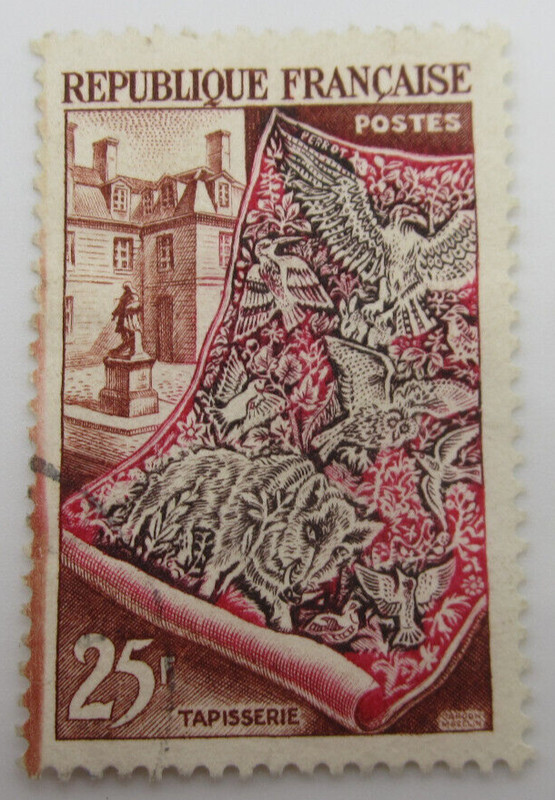 Variete France Timbre NÂ° 970 + Maculage A Gauche