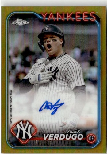 2024 Topps Chrome Update Series - Alex Verdugo #AC-AV