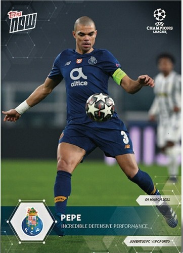 topps now カード ぺぺ PEPE FCポルト UCL #57 Topps - topps