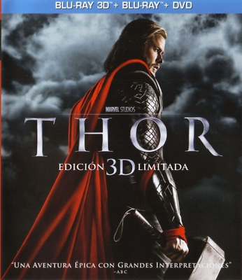 Thor Blu-ray 3D + Blu-ray + DVD (26 Octubre 2011)  Chris Hemsworth, Natalie Port