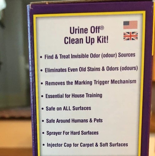 Set Urine Off Find It Treat It Spray And LED Finder Flashlight New