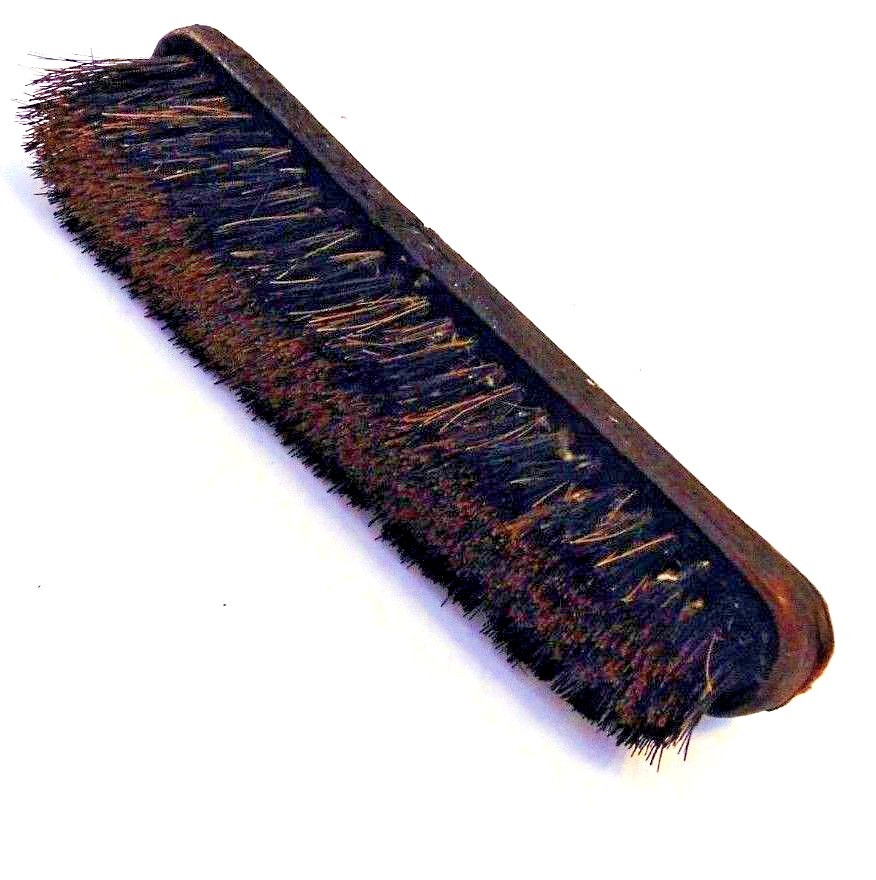 Vintage Shoes or Clothes Brush Leather Handle 6