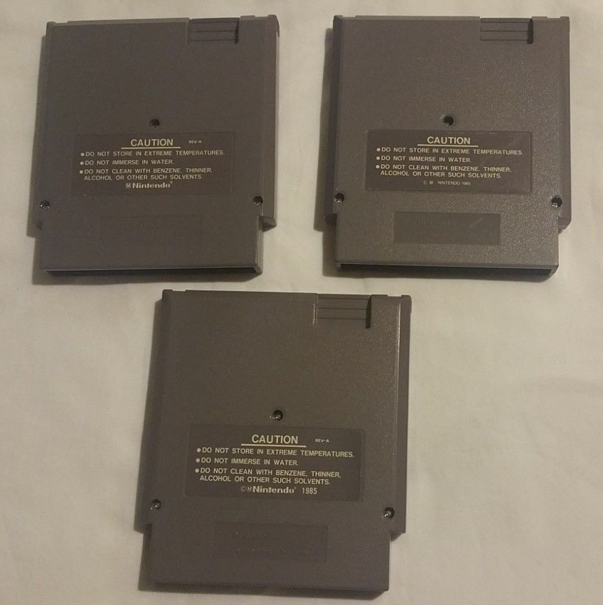 Nintendo NES 3 Game Lot Tiny Toon Mike Tyson's Punchout Castlevania Authentic