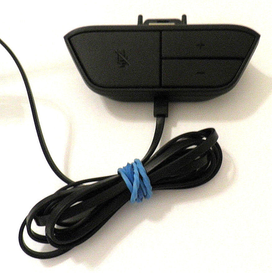 GENUINE MICROSOFT XBOX ONE WIRED MONO HEADSET BOOM MIC BLACK CLEAN OEM OFFICIAL
