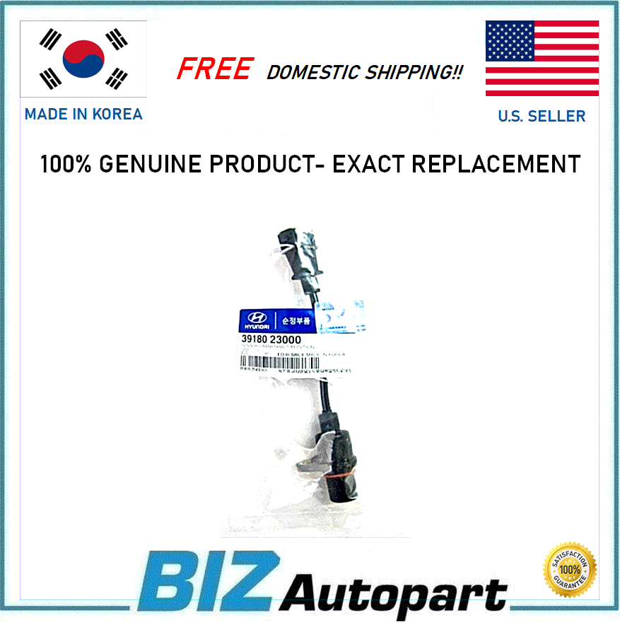 GENUINE! CRANKSHAFT SENSOR FOR 95-01 HYUNDAI ACCENT ELANTRA TIBURON #39180-23000