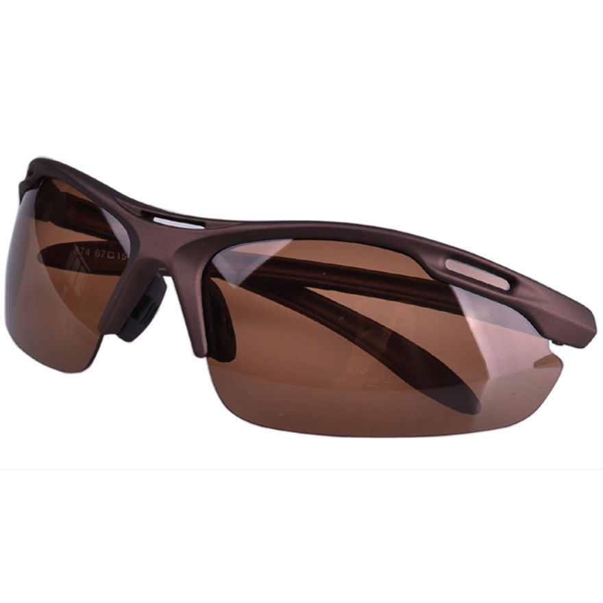 Men's Plastic Shield Sunglasses