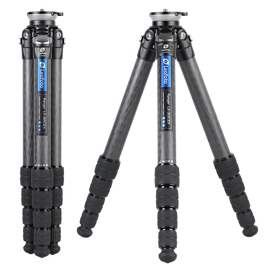 LEOFOTO Ranger LS-365CEX Carbon Fiber Tripod with Leveling Base