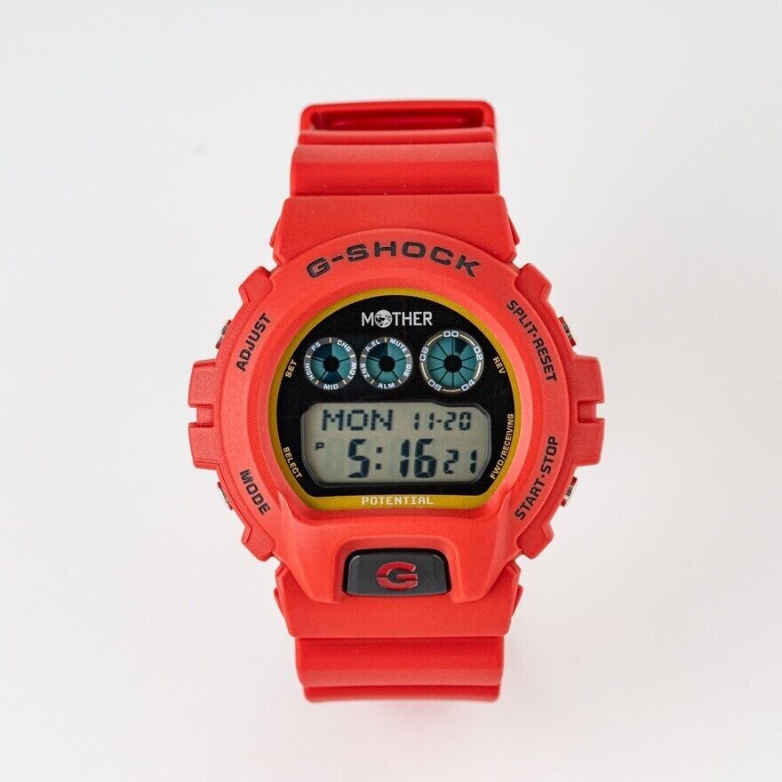 Pre-owned Casio Mother × G-shock  Gw-6900mot24-4jr Limited Edition Watch Red Hobonichi