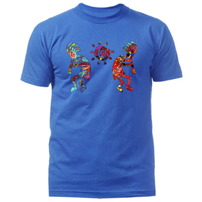 Southwest Dancing Kokopelli Native American T-shirt