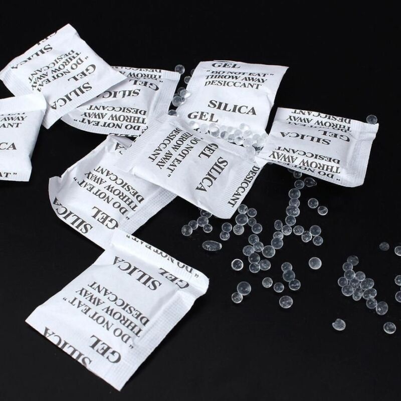 200 - Silica Gel Packets - Desiccant - 1/2 Gram Fast ship from U.S.A. Non-Toxic