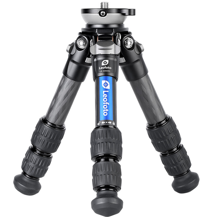 Leofoto Ranger LS-223CEX Trépied en Fibre de Carbone avec Base de Nivellement