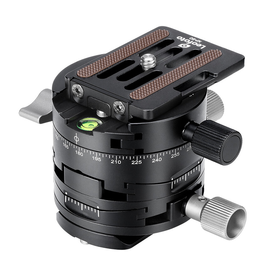 LEOFOTO G2 Geared 3D Leveler Pan and Tilt Head